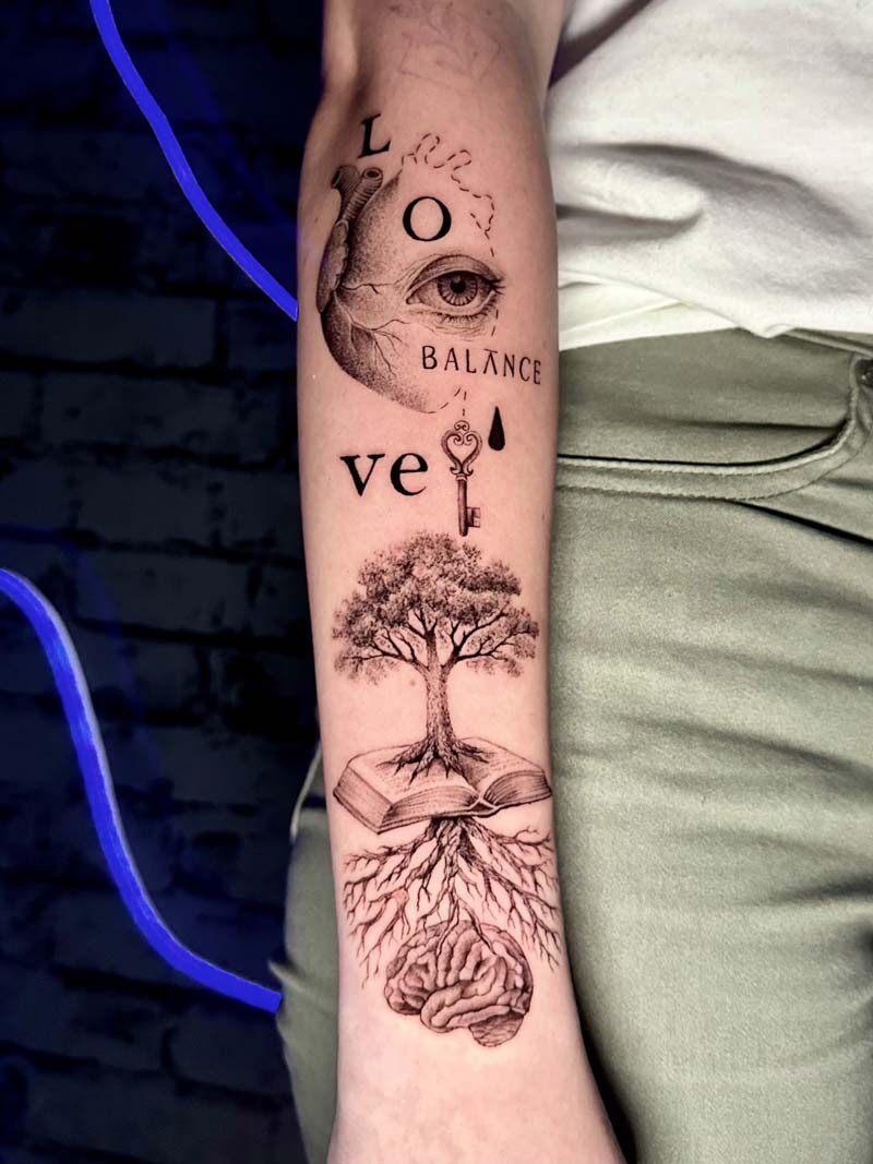 Fine Line Tattoos