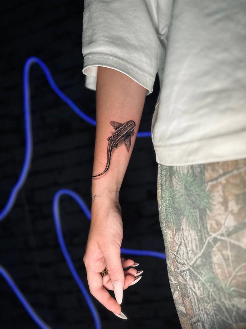 Verblassen der Tattoo-Farbe